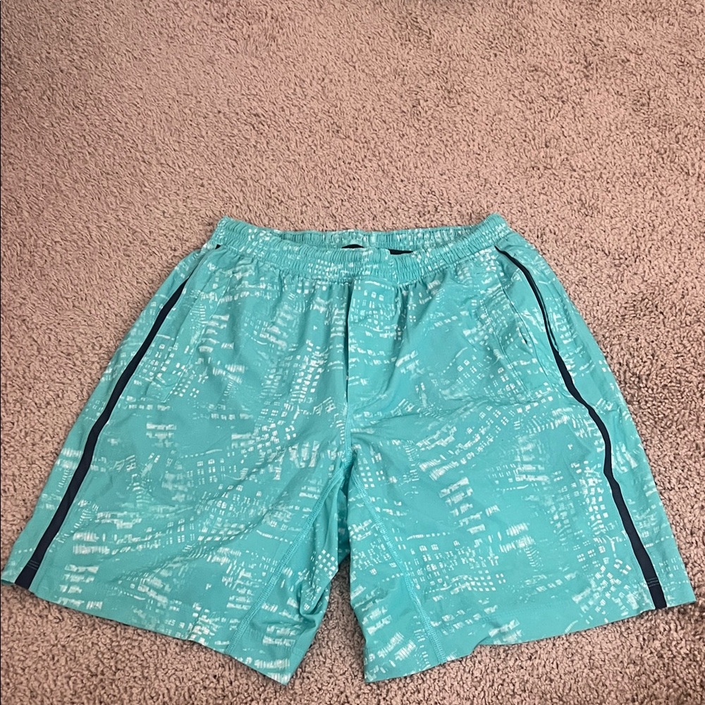 lululemon athletica Teal Athletic Shorts
